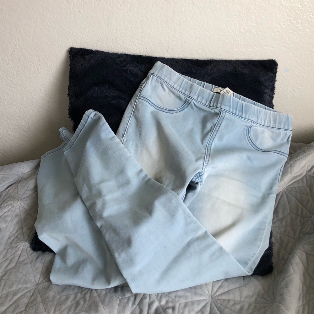 Light Washed Jeggings